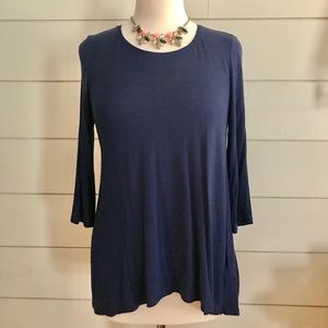 White House Black Market Navy shirt